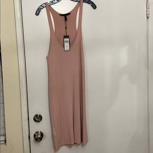 Miron Tunic dress with slit BCBG Maxazria